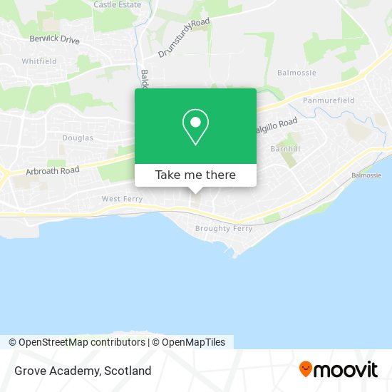 Grove Academy map