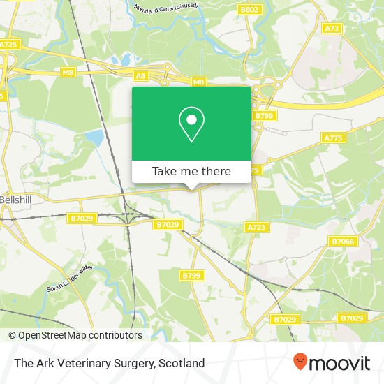 The Ark Veterinary Surgery map