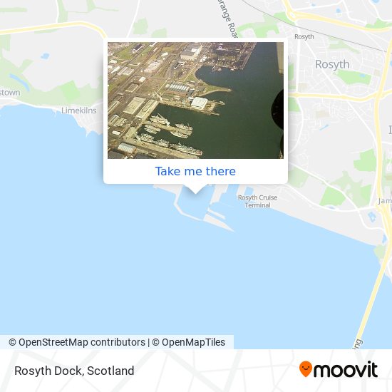 Rosyth Dock map