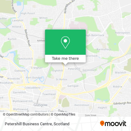 Petershill Business Centre map