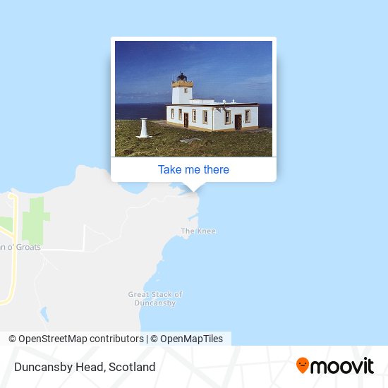 Duncansby Head map