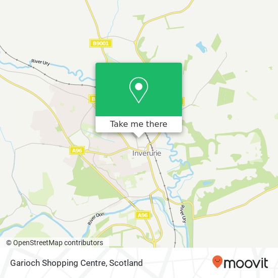 Garioch Shopping Centre map