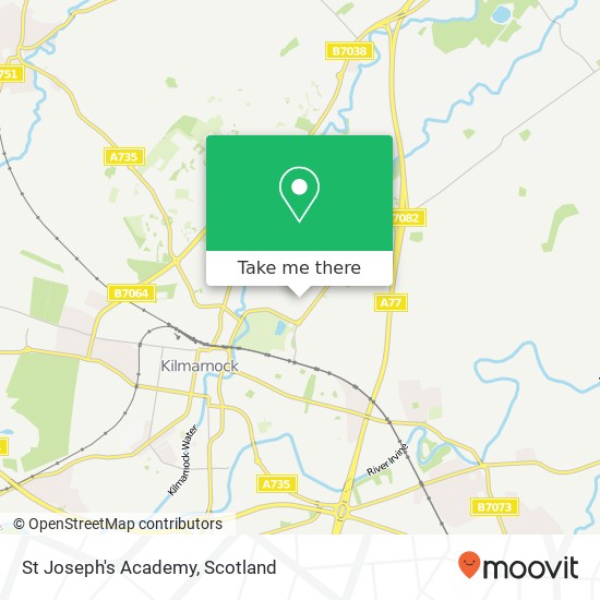 St Joseph's Academy map