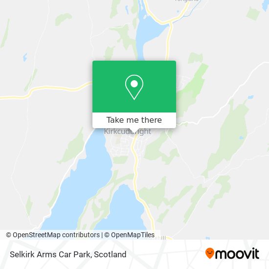 Selkirk Arms Car Park map