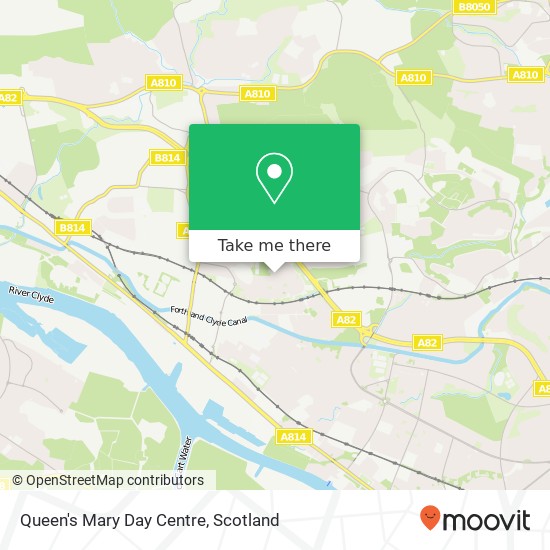 Queen's Mary Day Centre map