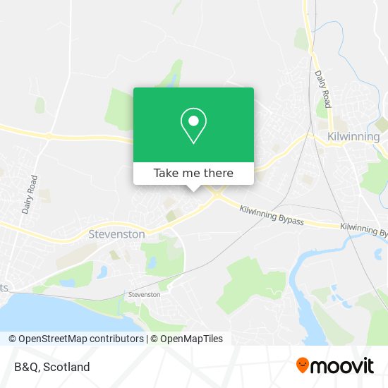 B&Q map