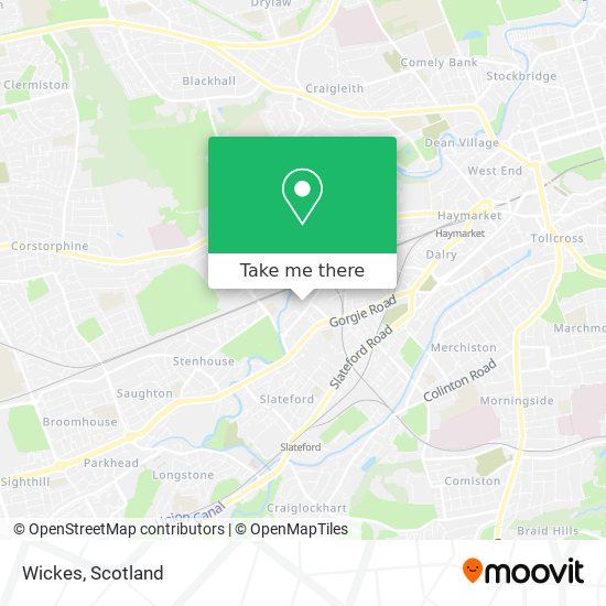 Wickes map