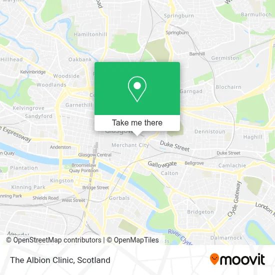 How To Get To The Albion Clinic In Glasgow By Bus Or Train 