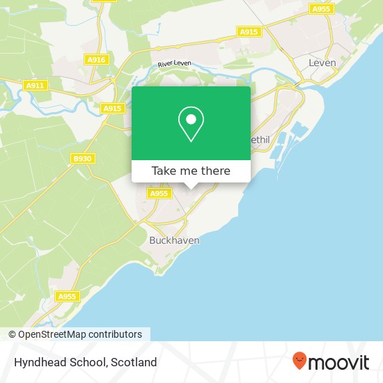 Hyndhead School map