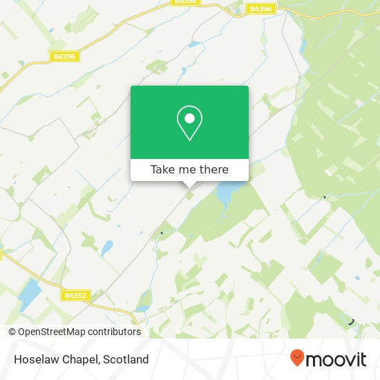 Hoselaw Chapel map