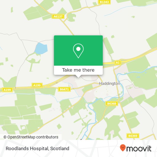 Roodlands Hospital map