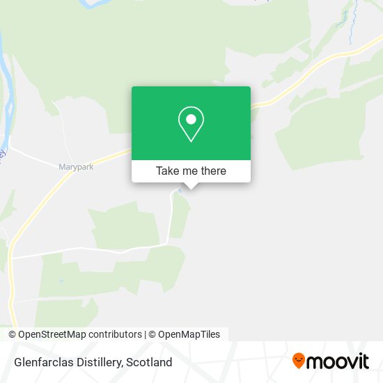 Glenfarclas Distillery map