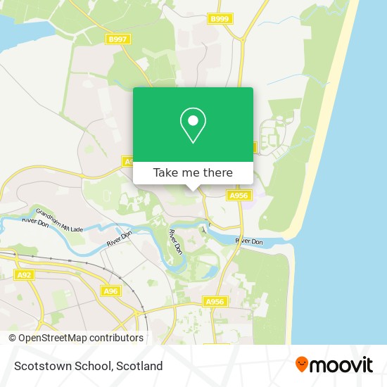 Scotstown School map