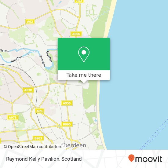 Raymond Kelly Pavilion map