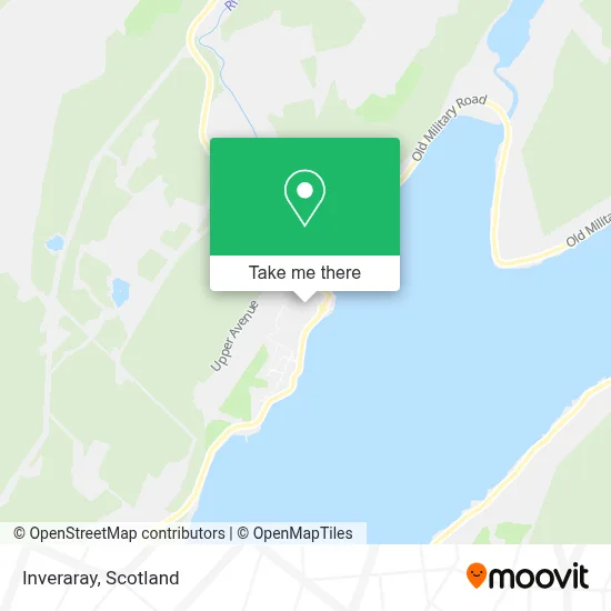Inveraray map