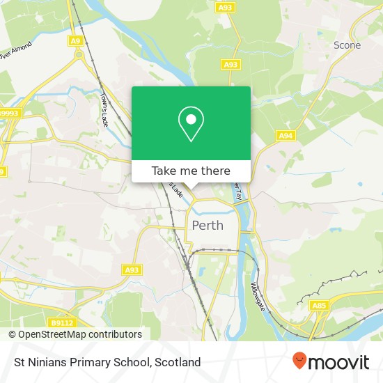 St Ninians Primary School map