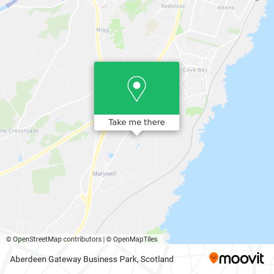 Aberdeen Gateway Business Park map