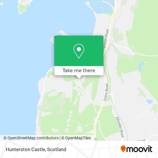 Hunterston Castle map