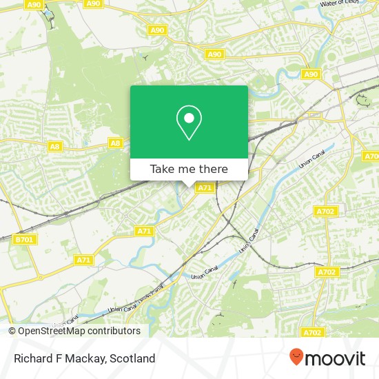 Richard F Mackay map