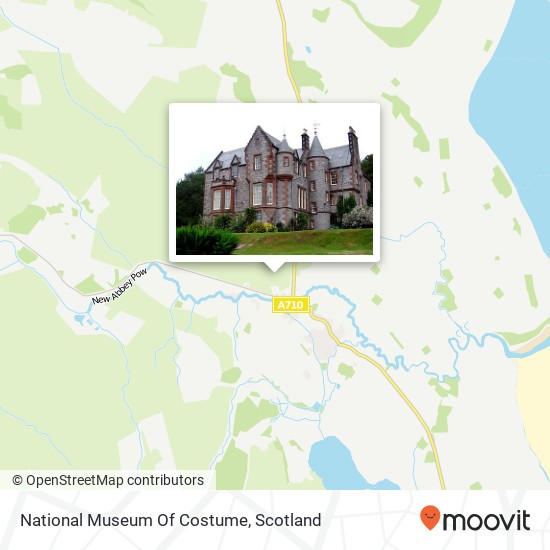 National Museum Of Costume map