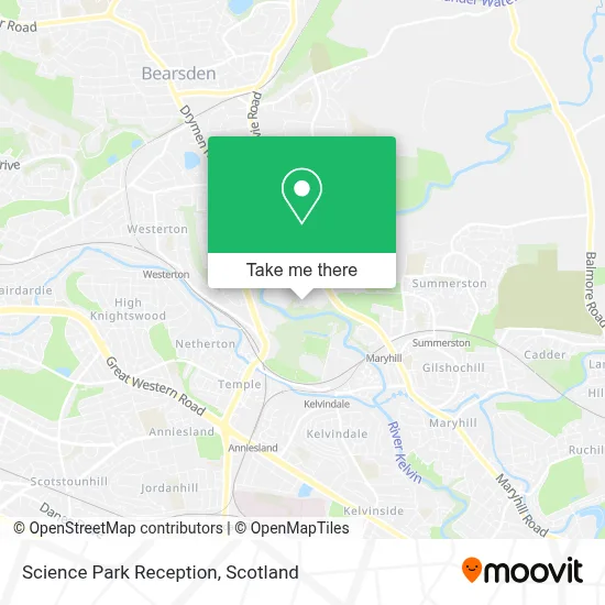Science Park Reception map