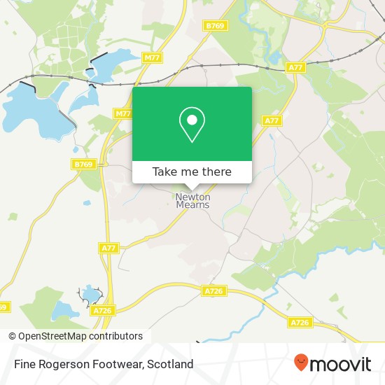 Fine Rogerson Footwear map