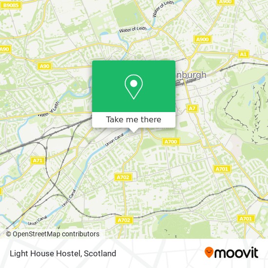 Light House Hostel map