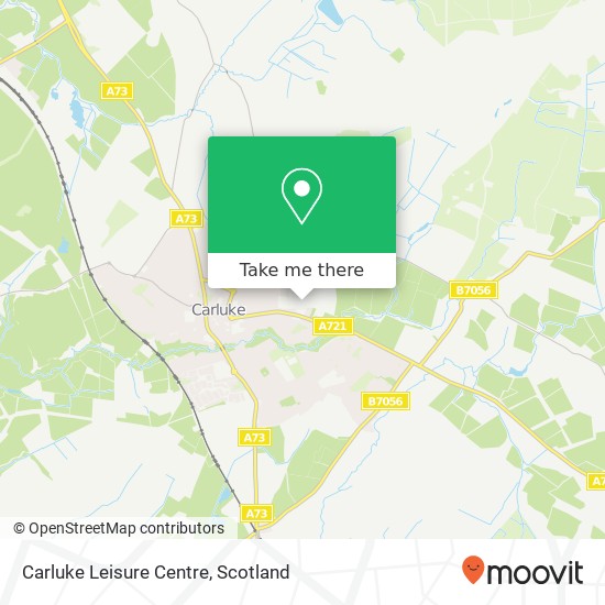 Carluke Leisure Centre map