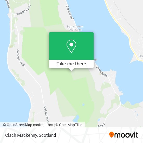 Clach Mackenny map