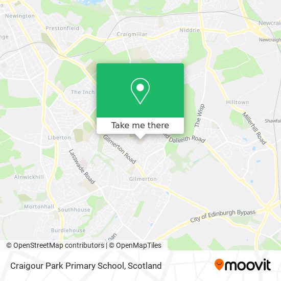 Craigour Park Primary School map