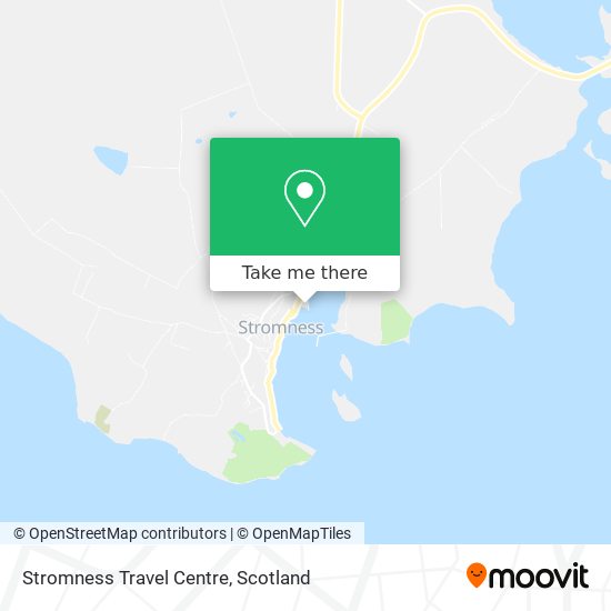 Stromness Travel Centre map