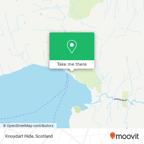 Knoydart Hide map