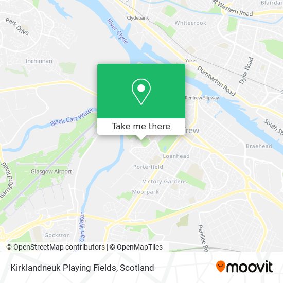 Kirklandneuk Playing Fields map