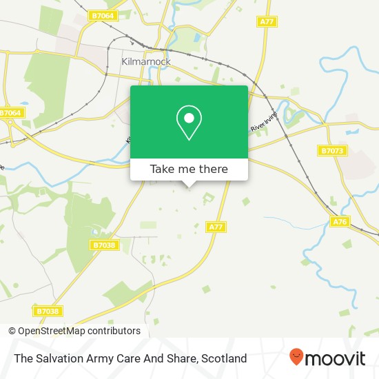 The Salvation Army Care And Share map
