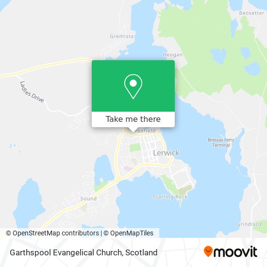 Garthspool Evangelical Church map