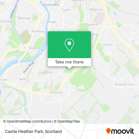 Castle Heather Park map
