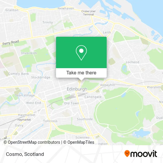 Cosmo map