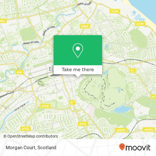 Morgan Court map