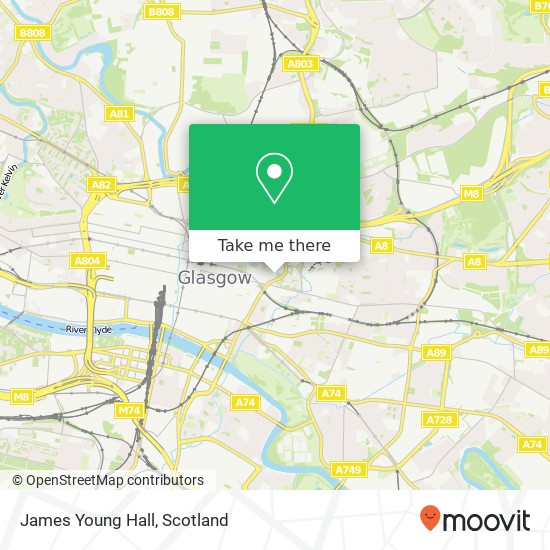 James Young Hall map