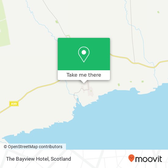 The Bayview Hotel map