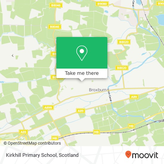 Kirkhill Primary School map