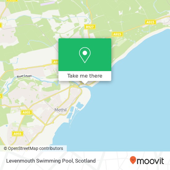 Levenmouth Swimming Pool map