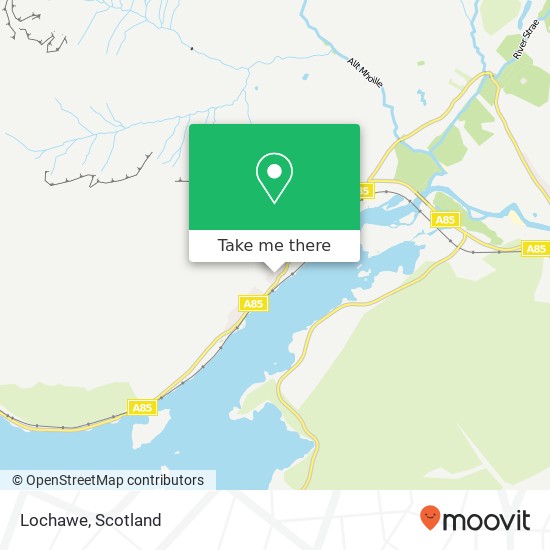 Lochawe map