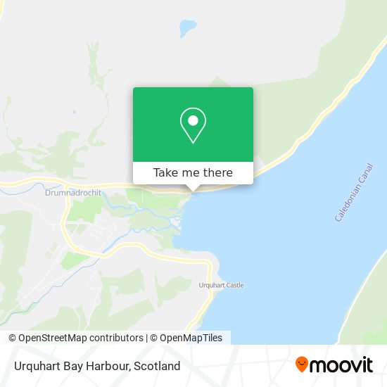 Urquhart Bay Harbour map