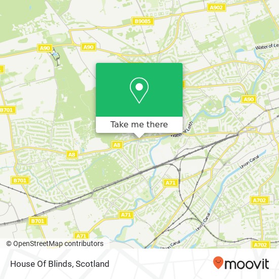 House Of Blinds map