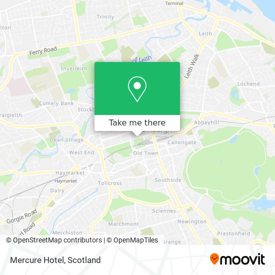 Mercure Hotel map