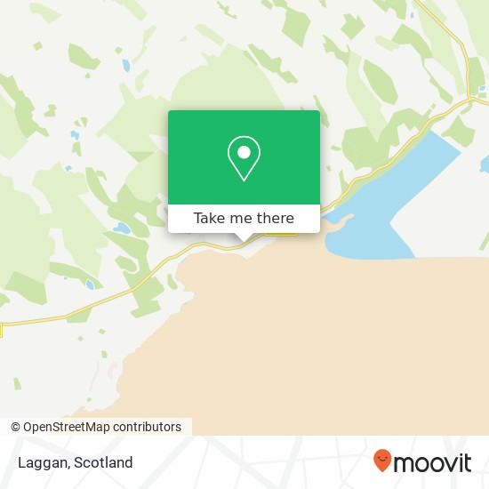 Laggan map