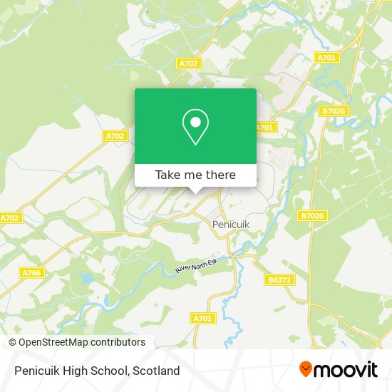 Penicuik High School map