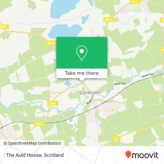 The Auld Hoose map