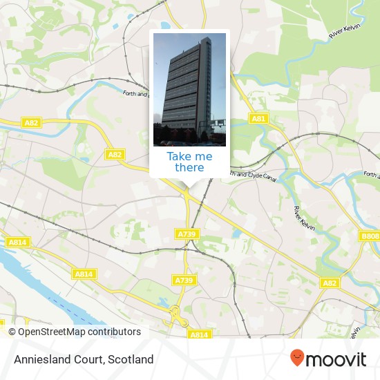 Anniesland Court map